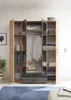 Kleiderschrank HARPER BELLAC BHT 159x197x54 cm braun Produktbild-Vorschau 11
