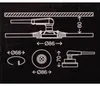 Briloner LED Einbaustrahler 3er Set Nickel Matt GU10 5,5W Produktbild-Vorschau 2