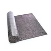 A roll of grey fabric, partially unrolled, on a white background. Produktbild-Vorschau