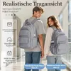 Batoh do školy, velký, pro teenagery, s přihrádkou na Náhled obrázku produktu 5