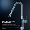 CECIPA max Wasserhahn Küche Schwarz, Hochdruck mit Brause Produktbild-Vorschau 2