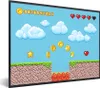 MuchoWow® Gerahmtes Poster Spiele - Retro - Spielhalle Produktbild-Vorschau 1