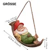 Gartenfiguren, Gartenzwerge Gartendeko für Draußen Produktbild-Vorschau 2