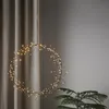 LED Kranz 'Curly' - 200 warmweiße LED - D: 35cm - schwarz Produktbild-Vorschau
