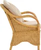 KRINES HOME Zestaw 2 szerokich foteli rattanowych do ogrodu Podgląd zdjęcia produktu 5