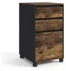 Cassettiera con rotelle Relaxdays, 3 cassetti, cartelle Anteprima dell’immagine prodotto 7
