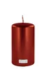 Fink Stumpenkerze  metallic rot Produktbild-Vorschau 5
