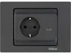 EVOline Spin Steckdose Schukosteckdose USB-C-Charger Produktbild-Vorschau 3