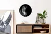 MuchoWow® Rundes Wandbild - Runde Bilder Löwe - Tier - Produktbild-Vorschau 2