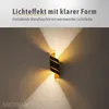 SSC-LUXon 2er Set REVIA LED Wandstrahler schwarz gold - Produktbild-Vorschau 2