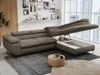 Ecksofa Sofa Braun, Wohnlandschaft L-Form mit Produktbild-Vorschau 3