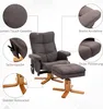 HOMCOM Relaxsessel Massagesessel mit Fußhocker Produktbild-Vorschau 7