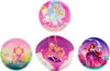 Four round images of princesses and a carriage, arranged in a collage. Náhľad obrázku produktu