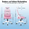 Krzesło biurowe ALFORDSON, ergonomiczne, idealne do pracy w Podgląd zdjęcia produktu 2