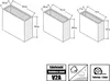KÖHKO® Designer-Hochbeet aus Edelstahl Viva 72 x 17 x 62 cm Produktbild-Vorschau 5