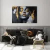 Muralo Leinwandbild Canvas Abstraktes Porträt einer Frau Produktbild-Vorschau 4