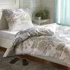 Traumschlaf Frottee Bettwäsche Franka silber creme 135x200 Produktbild-Vorschau 1