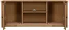 An open view of a wooden TV cabinet with shelves and doors. Náhled obrázku produktu