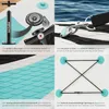 tectake® Nafukovací paddleboard 2v1, vyrobené z materiálu Náhled obrázku produktu 13