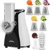 HOMELUX Gemüseschneider Elektrisch, Trommelreibe, 5-in-1 Produktbild-Vorschau 1