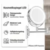 Mucola nástenné zrkadlo vrátane LED 10x make-up zrkadlo Náhľad obrázku produktu 17
