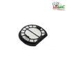 A vacuum cleaner filter on a white background with a logo in the top right corner. Produktbild-Vorschau