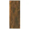 vidaXL Botník kouřový dub 60x35x92 cm materiál na bázi Náhled obrázku produktu 8