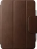 A brown leather case for an Apple iPad Pro with a stylus holder. Podgląd zdjęcia produktu