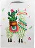 Große Geschenktüte Lama Alpaka 31x42cm - Geschenkverpackung Produktbild-Vorschau 3