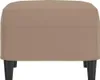 vidaXL Podnožka Cappuccino-Brown 60x50x41 cm Imitácia kože Náhľad obrázku produktu 4