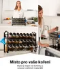 Sada 24ks - Deco Haus třípatrový kovový stojan na kořenky s Náhled obrázku produktu 3