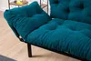 Hanah Home, Nitta - Petrol Blue, Schlafsofas, Produktbild-Vorschau 3