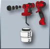 Einhell Farbsprühsystem TC-SY 700 S; 2 Düsen für Produktbild-Vorschau 8