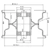15x6.00-6 Rasenmäherräder, 4-lagiger P332-Reifen auf Felge, Produktbild-Vorschau 7