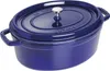 Staub Cocotte owalna brytfanna ciemnoniebieska 33cm 6,7 Podgląd zdjęcia produktu 1