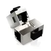 deleyCON 2x CAT6a Keystone Modul Patchkabel Kupplung Produktbild-Vorschau 3