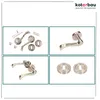 KOTARBAU® Drückergarnitur 110mm Satin BB–Buntbart Universal Produktbild-Vorschau 6