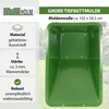 2-Rad Schubkarre XL 200 L 300 kg Gartenschubkarre Produktbild-Vorschau 5