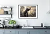 MuchoWow® MuchoWow® Gerahmtes Poster Elefant mit Person in Produktbild-Vorschau 4