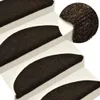 vidaXL Samolepiace rohože 10 ks 65x21x4 cm Tmavo hnedé Náhľad obrázku produktu 7