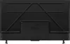 The back of a black TCL LED television is shown, mounted on its stand. Voir les images du produit