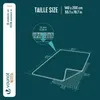 VOUNOT® Weicher Kurzflor Teppich Wohnzimmer mit Produktbild-Vorschau 3