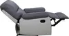 Poltrona relax "Lincoln"- Bianco/ Grigio chiaro Anteprima dell’immagine prodotto 4