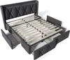Flieks Polsterbett 160x200 mit USB und Steckdosen, Produktbild-Vorschau 8