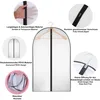 WinFong Kleiderschutzhüllen Transparent 10 Stück - 140x60 Produktbild-Vorschau 3
