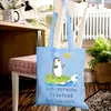 Mr. & Mrs. Panda Tote Bag Fließend Surfen - Sky Blue - Produktbild-Vorschau 4