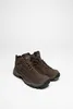 A pair of brown hiking boots on a white background. Voir les images du produit
