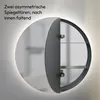 Specchiera da bagno con illuminazione TALOS rotonda Ø 60 cm Anteprima dell’immagine prodotto 5
