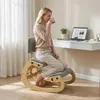 Ergonomiczny taboret pod kolana - podnóżek do biura - Podgląd zdjęcia produktu 2
