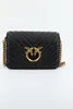 PINKO Leder Umhängetasche Abendtasche Love Click Mini Sheep Produktbild-Vorschau 9